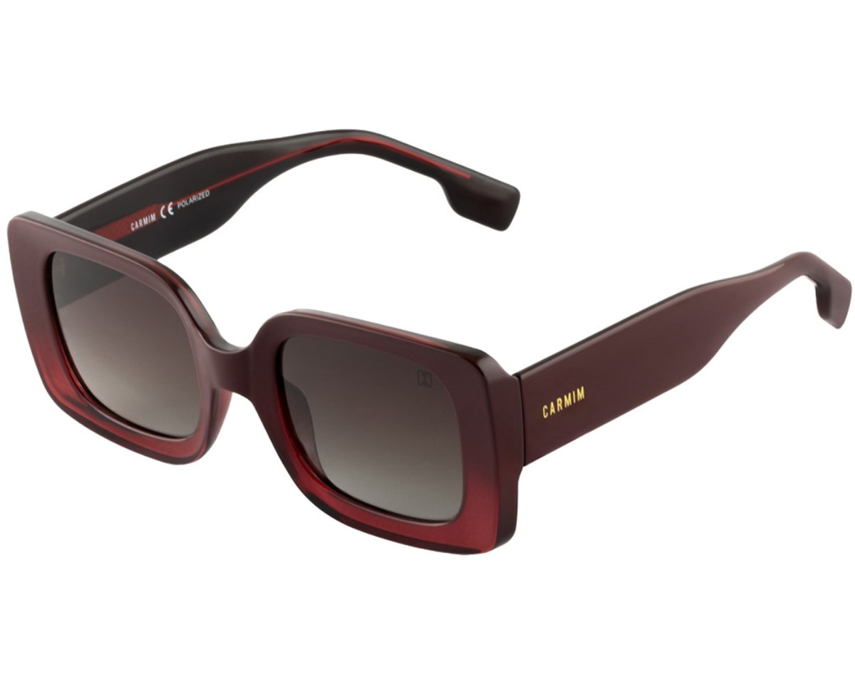 Óculos de Sol Carmim Vermelho Polarizado CRM42580 C5-50 - Officina 7