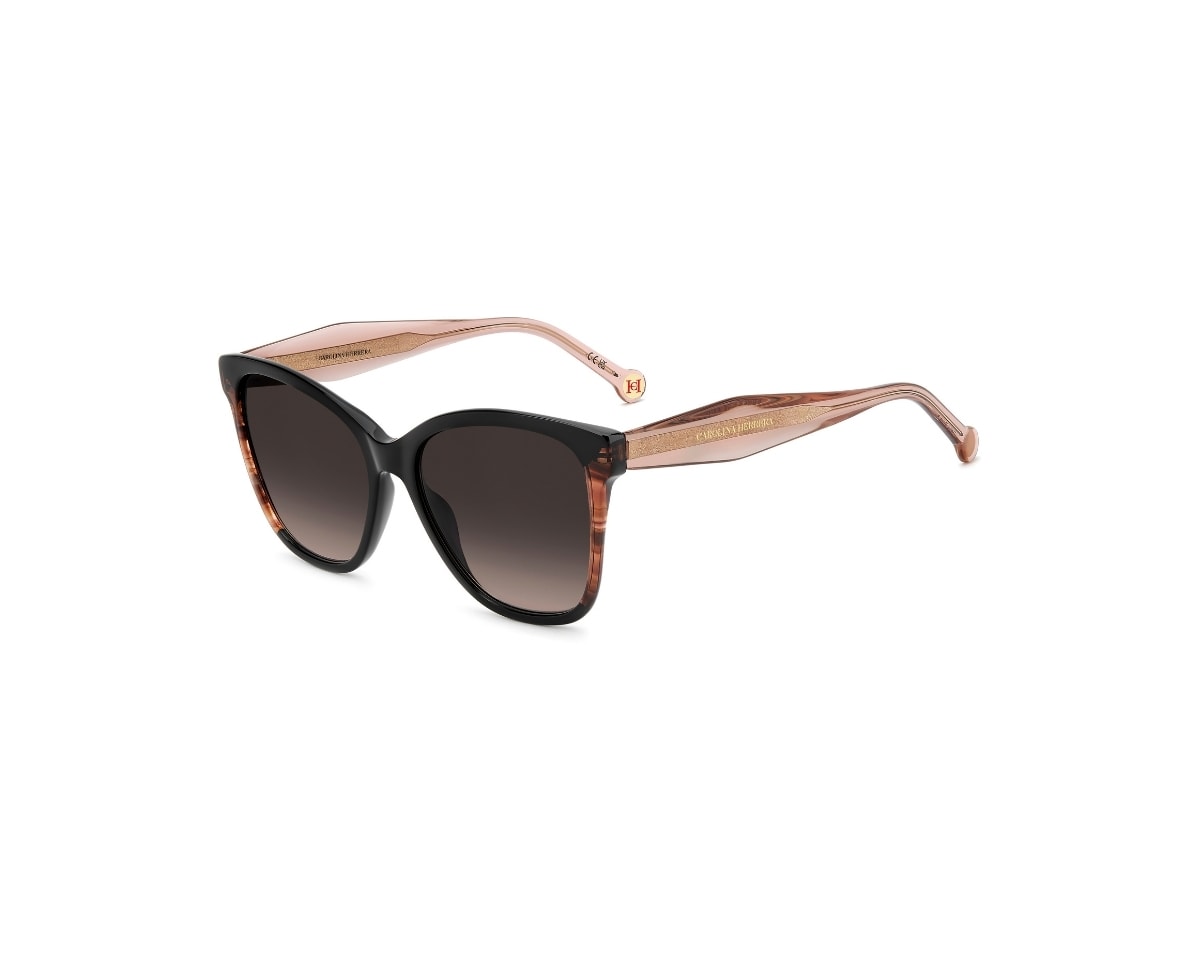 Óculos de Sol Carolina Herrera Essential Preto Brilho HER0390/S 3H2-56