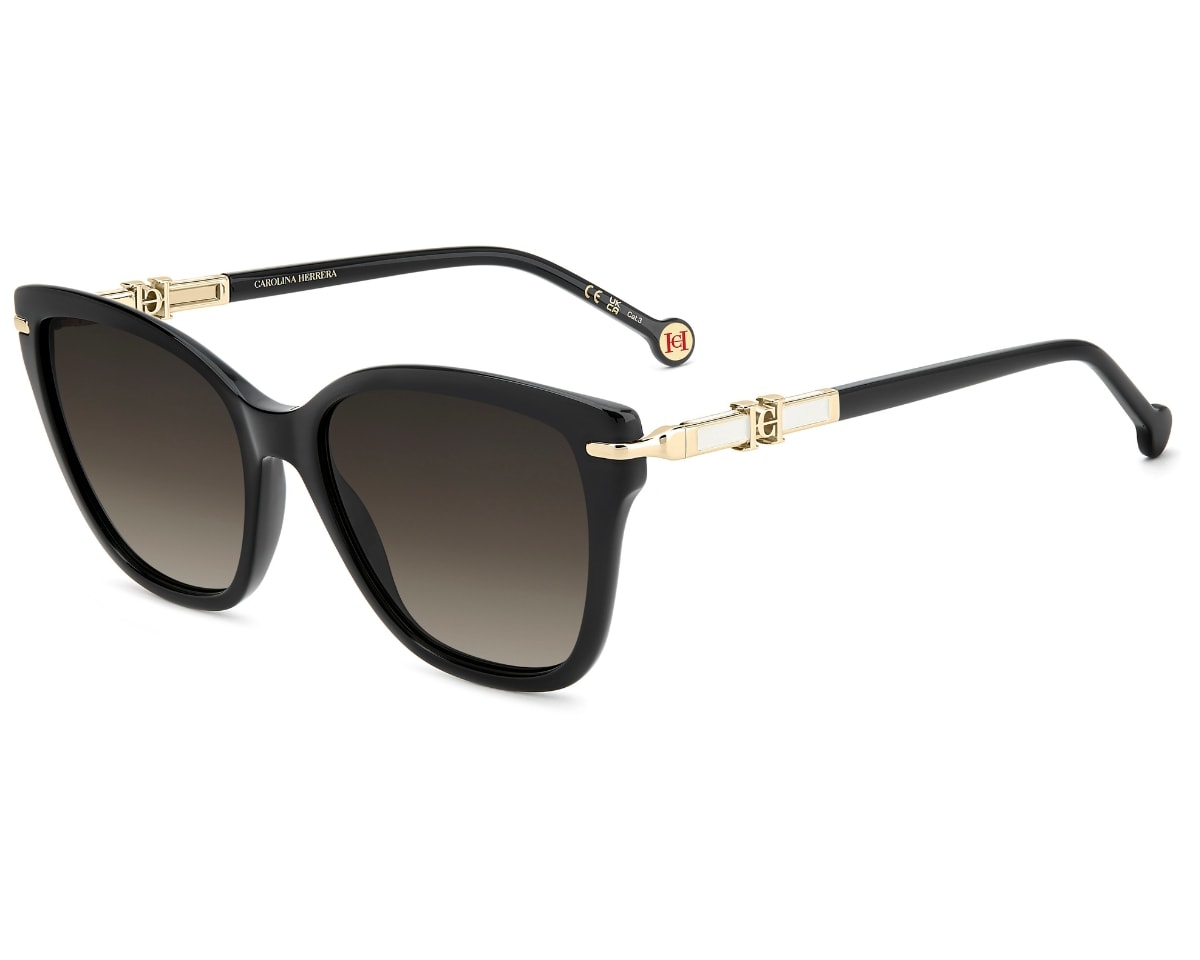 Óculos de Sol Carolina Herrera Preto HER0379/S 807-55