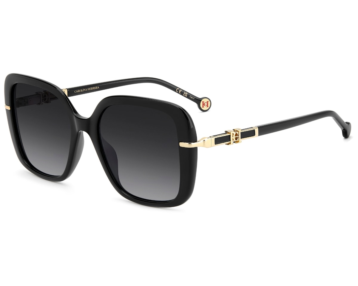 Óculos de Sol Carolina Herrera Preto HER0380/G/S 807-55