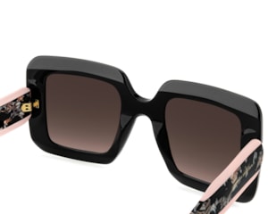 Óculos de Sol Carolina Herrera Preto Rosa HER0322S 3H2-50
