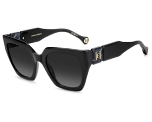 Óculos de Sol Carolina Herrera Seasonal Preto Brilho HER0414/S807-52
