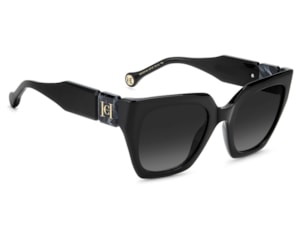 Óculos de Sol Carolina Herrera Seasonal Preto Brilho HER0414/S807-52