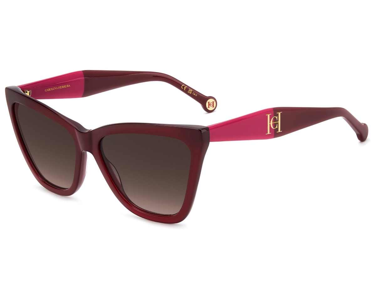 Óculos de Sol Carolina Herrera Vinho HER0374/S LHF-59