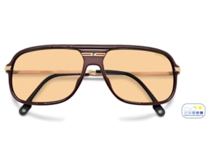 Óculos de Sol Carrera C Sport Dourado Marrom Photochromic CA10S 6K3-62
