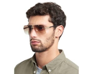 Óculos de Sol Carrera Dourado CA1054S 2M2-63