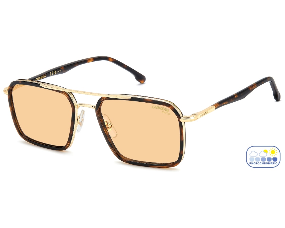 Óculos de Sol Carrera Sun Adaptive Photochromic Havana CA362S 2IK-55