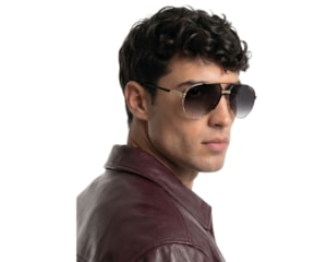 Óculos de Sol Carrera Sun Dourado Preto CA1089/S 5L3-64