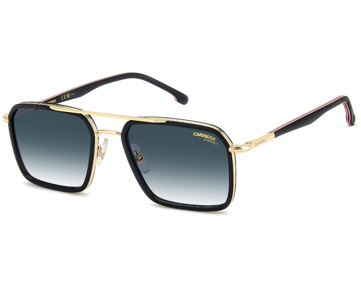 Óculos de Sol Carrera Sun Preto Azul CA362S OIT-55