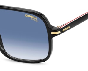 Óculos de Sol Carrera Sun Preto Brilho CA350/S 2M2-58