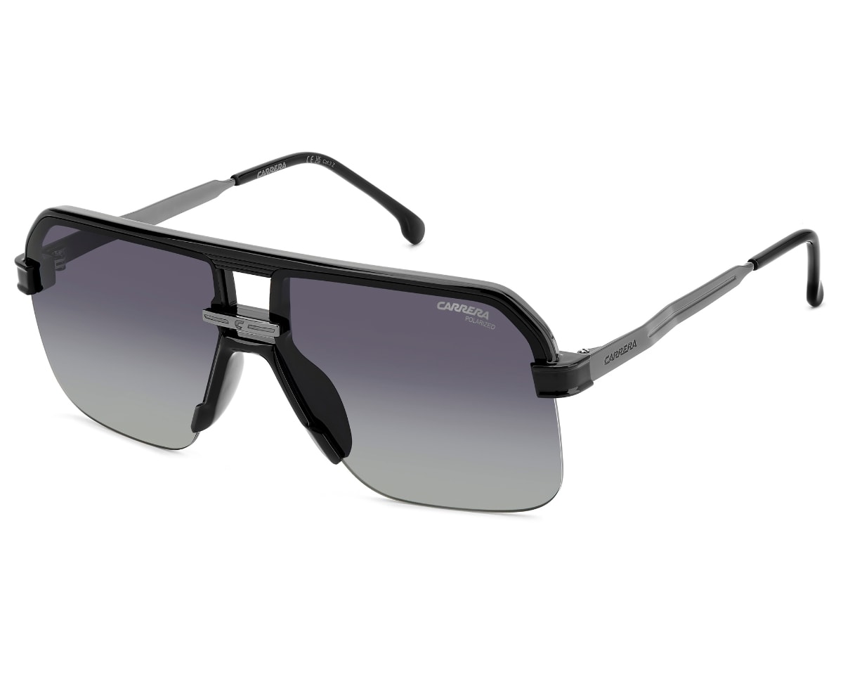 Óculos de Sol Carrera Sun Preto Polarizado CA1066S 807-63