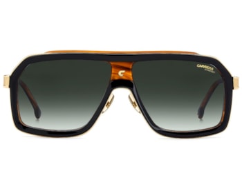 Óculos de Sol Carrera Titanium Preto Verde CA1053STI 37N-60