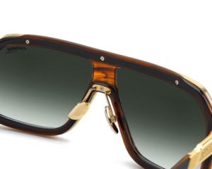 Óculos de Sol Carrera Titanium Preto Verde CA1053STI 37N-60