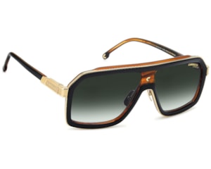 Óculos de Sol Carrera Titanium Preto Verde CA1053STI 37N-60