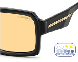 Óculos de Sol Carrera Victory Adaptive Preto Photochromic CA15S 807-55