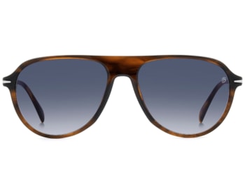 Óculos de Sol David Beckham Brown Horn DB1200/S EX4-55