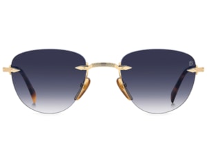 Óculos de Sol David Beckham Dourado Havana DB1224/S 0NR-51