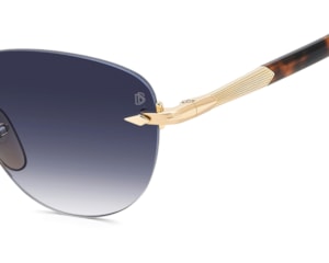 Óculos de Sol David Beckham Dourado Havana DB1224/S 0NR-51