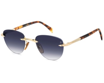 Óculos de Sol David Beckham Dourado Havana DB1224/S 0NR-51