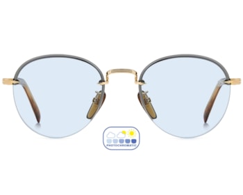 Óculos de Sol David Beckham Dourado Photochromic DB1173S T5U-51