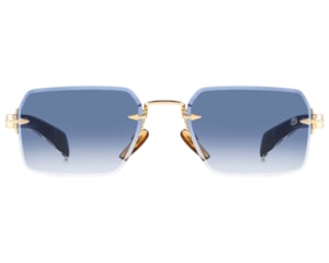 Óculos de Sol David Beckham Dourado Preto DB7109/S RHL-56