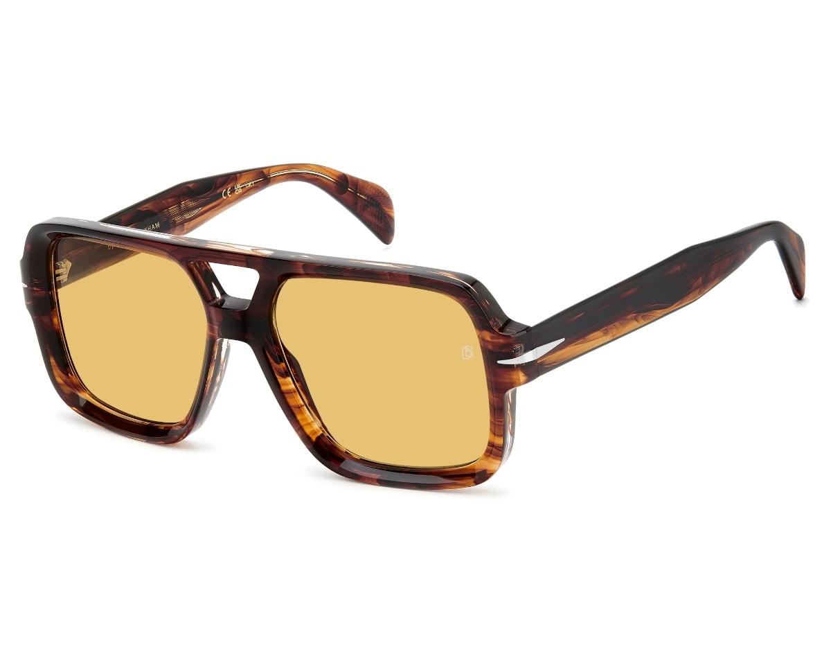 Óculos de Sol David Beckham Marrom DB7151/S EX4-55