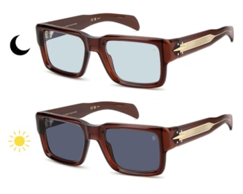 Óculos de Sol David Beckham Marrom Photochromic DB7159/S 09Q-53