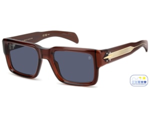Óculos de Sol David Beckham Marrom Photochromic DB7159/S 09Q-53