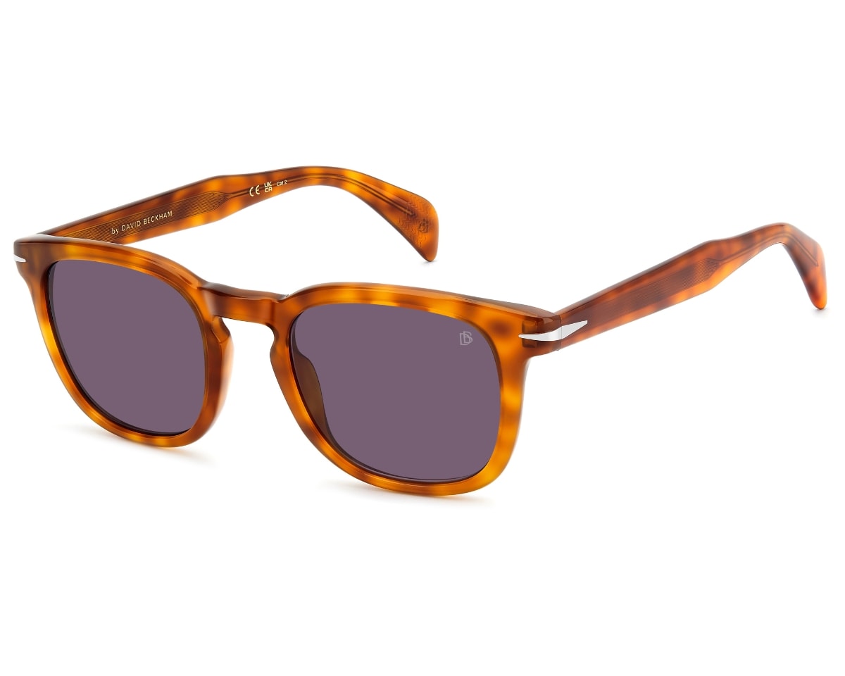 Óculos de Sol David Beckham Marrom Violeta DB1221/S WR9-51