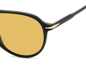 Óculos de Sol David Beckham Preto Fosco DB1200/S 003-55