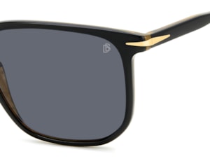 Óculos de Sol David Beckham Preto Polarizado DB1141/S 05K-55