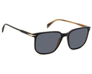 Óculos de Sol David Beckham Preto Polarizado DB1141/S 05K-55