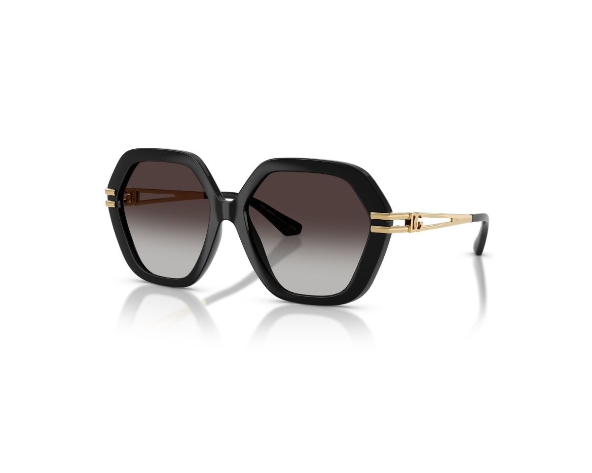 Óculos de Sol Dolce & Gabanna Dna Preto Brilho DG6210 501/8G-56