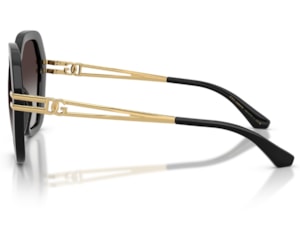 Óculos de Sol Dolce & Gabanna Dna Preto Brilho DG6210 501/8G-56
