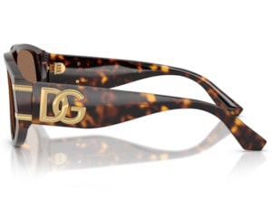 Óculos de Sol Dolce & Gabbana Dna Marrom Tartaruga DG4499 50273-57
