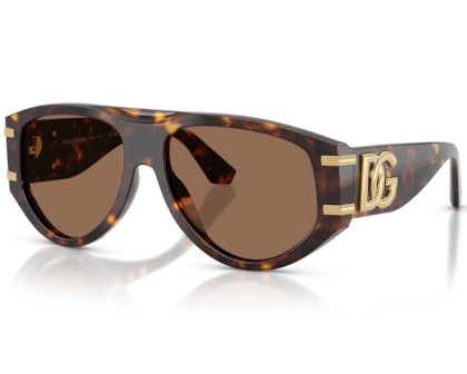 Óculos de Sol Dolce & Gabbana Dna Marrom Tartaruga DG4499 50273-57