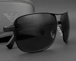 Óculos de Sol Emporio Armani Polarizado EA2033 3175T3-64