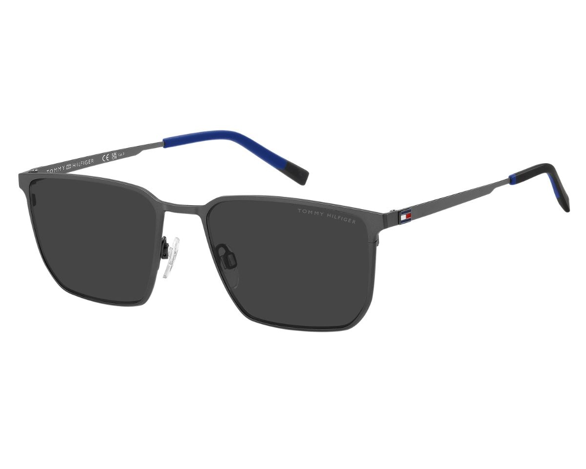 Óculos de Sol Esportivo Preto Tommy Hilfiger TH 2272/S-SVK-56