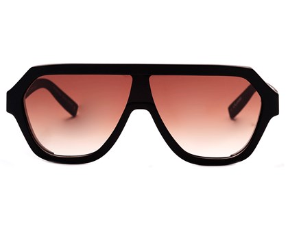 Óculos de Sol Evoke Avalanche Dive WD01 Black Matte Radica Gun Brown Grad