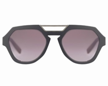 Óculos de Sol Evoke Avalanche WD01 Black Matte Gun Radica Brown Gradient