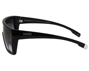 Óculos de Sol Evoke Bionic Alfa A01 Black Shine Silver Gray Grad