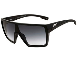 Óculos de Sol Evoke Bionic Alfa A01 Black Shine Silver Gray Grad