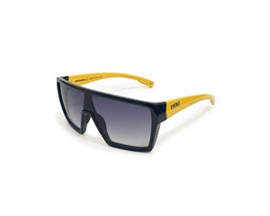 Óculos de Sol Evoke Bionic Alfa A06 Black  Yellow Shine Silver Gray Grad