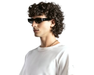 Óculos de Sol Evoke Black Shine Grafitte Black LOWRIDER A01-55