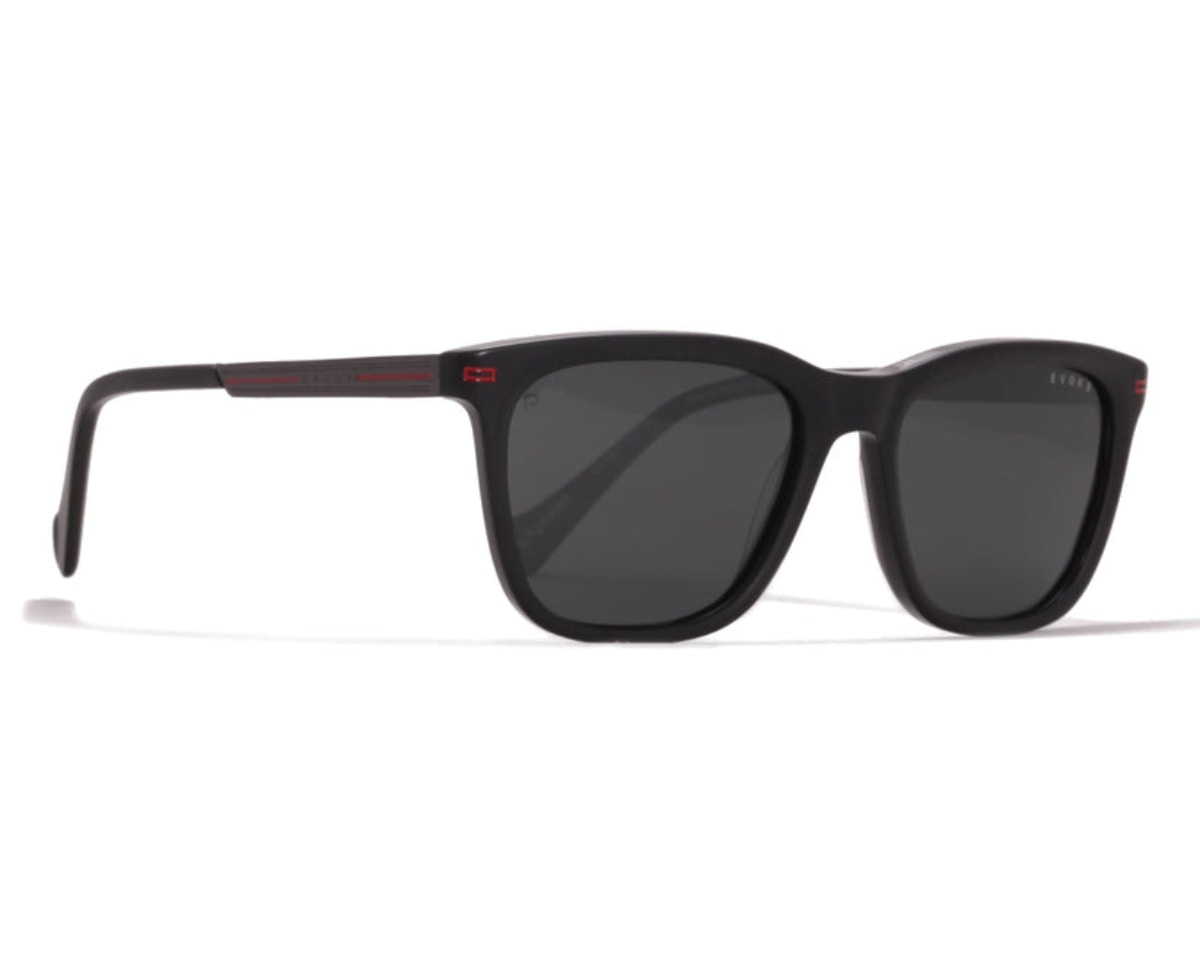 Óculos de Sol Evoke EVK RX77S A11P Matte Black Gray Polarized