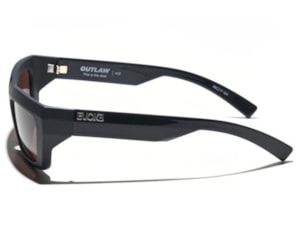 Óculos de Sol Evoke Midnight Matte Silver Brown Total OUTLAW A12-56