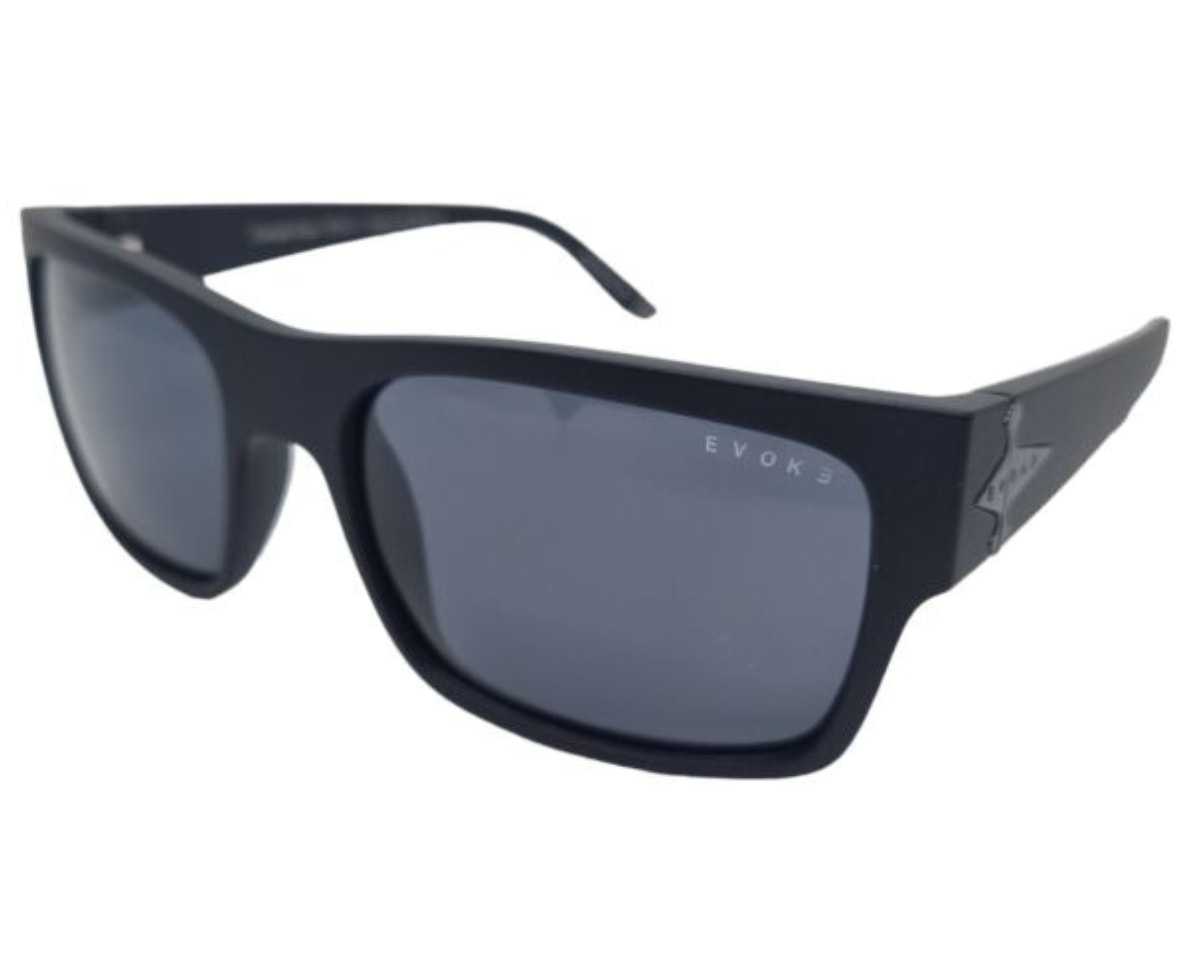 Óculos de Sol Evoke New Capo I BRA11 Matte Black Gray Polarized