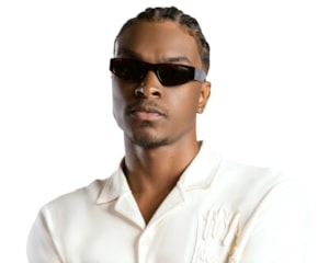 Óculos de Sol Evoke Turtle Shine Black Gold Black LOWRIDER G21-55