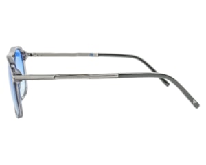 Óculos de Sol F. Sinclair Cinza Translúcido Azul FS2676S C03-55