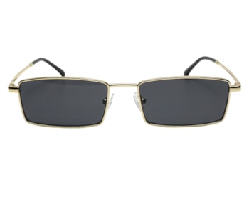 Óculos de Sol F. Sinclair Dourado Cinza YD1401 C1-54